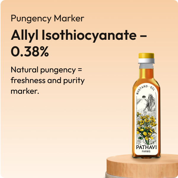 100% Natural Black Mustard Oil nutritional info 6