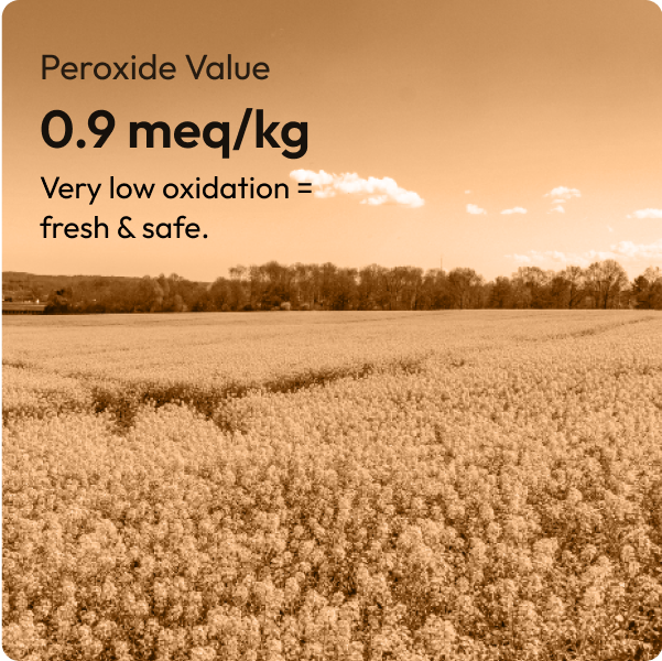 100% Natural Black Mustard Oil nutritional info 2